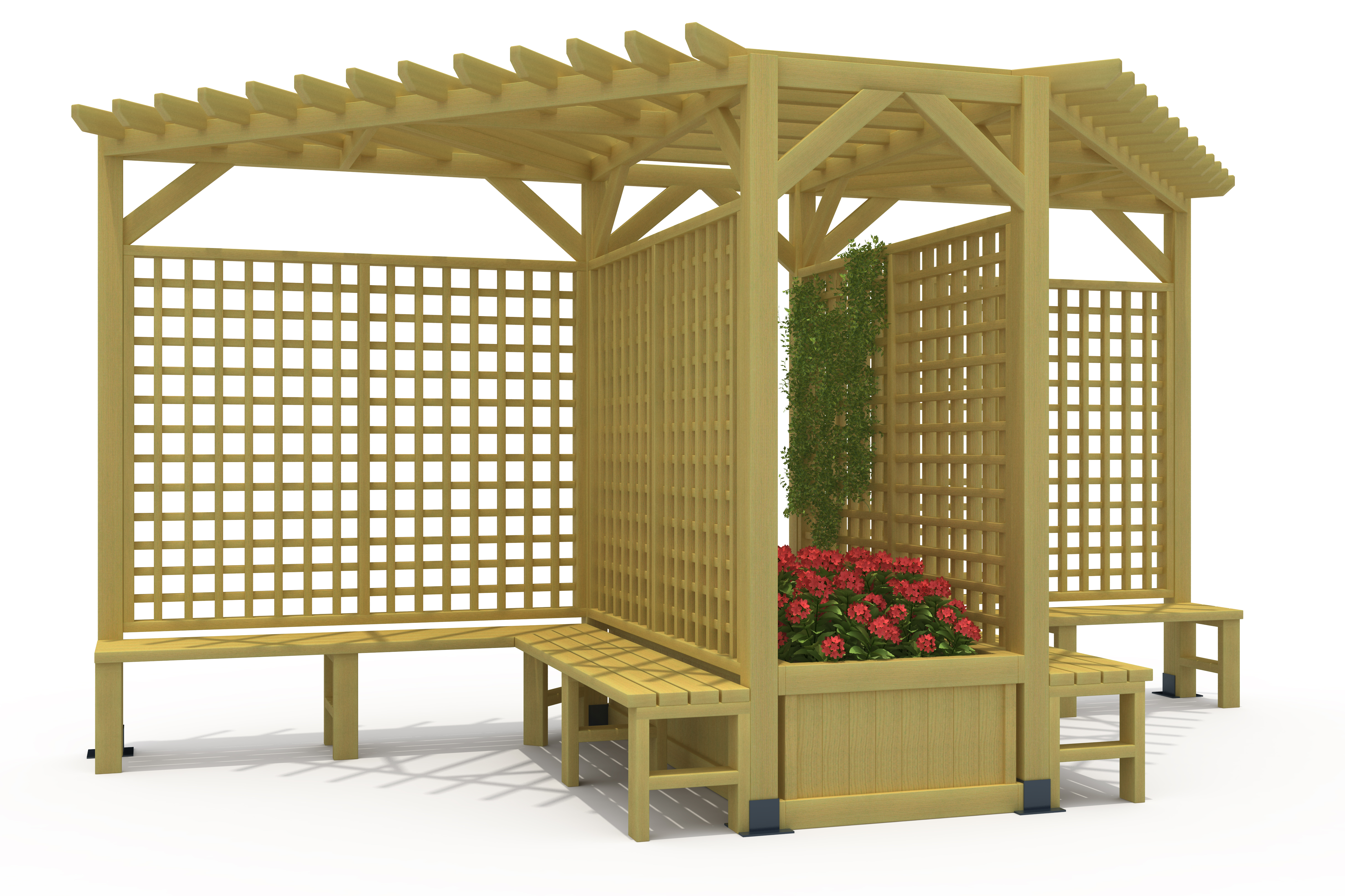 Pergolalar B-PP-3100 PP-3110 | Kent Mobilyaları | Erse Kent Mobilyaları